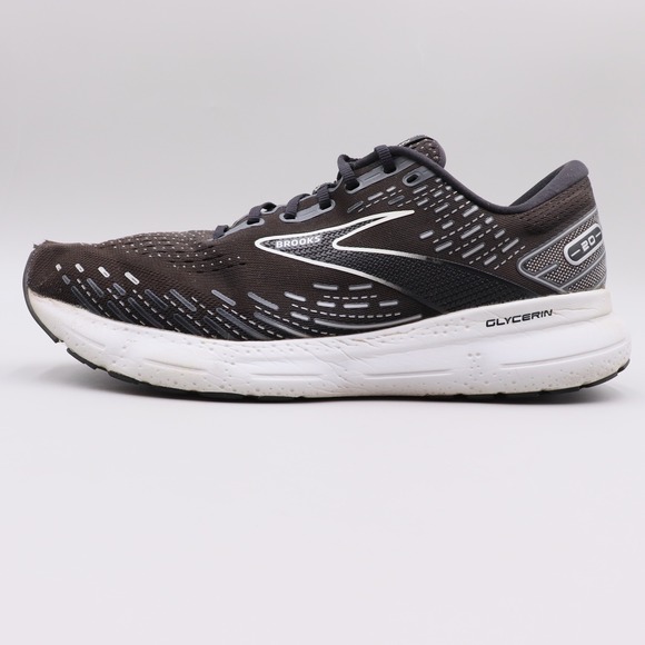 Brooks Glycerin 20 Mens Size 14D US Black White Running Shoes 1103821D059 main image 8